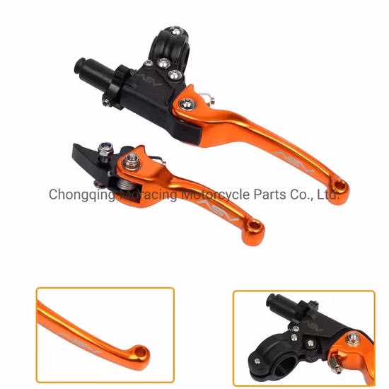 Moracing モトクロスバイク用ユニバーサル CNC ブレーキレバークラッチレバー