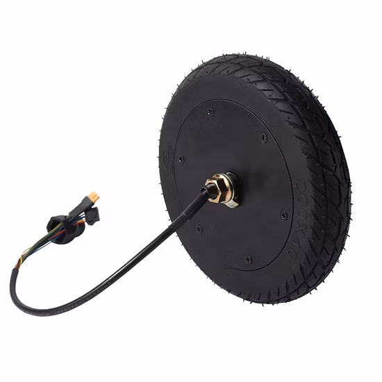 Lunyee 9 インチ 500W 24-48V ブラシレス電動スクーター ホイールハブ モーター
